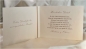 Innenansicht der Hochzeitskarte