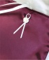 Edle Schutztasche aus Satin in Bordeaux f�r B�cher bis 21x23 cm